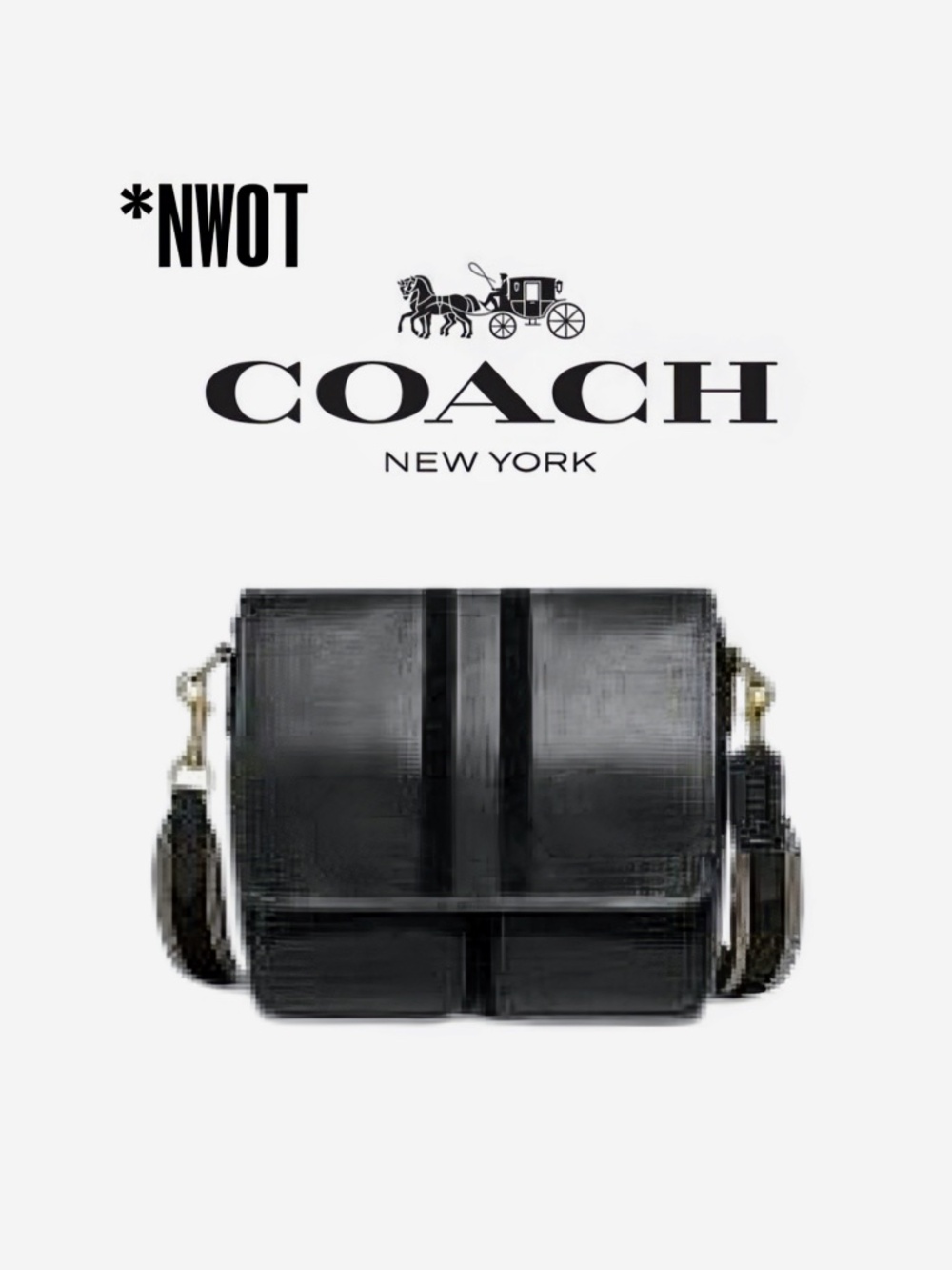 Coach 1941 Map Bag w/Varsity Strap *UNISEX